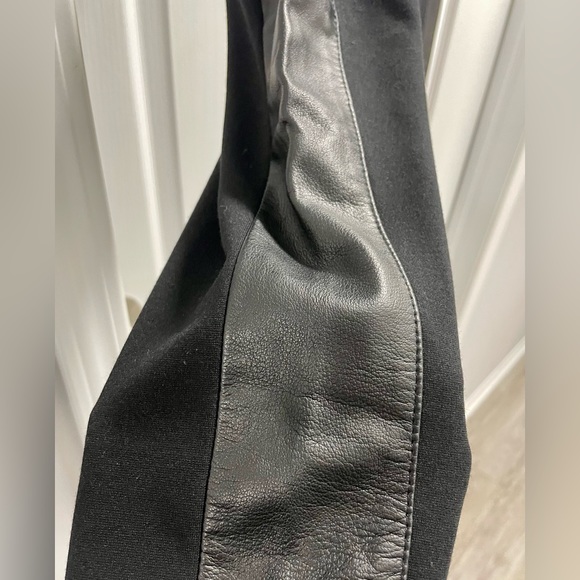 Danier | Leather-panelled Stretch Pant - Picture 7 of 13